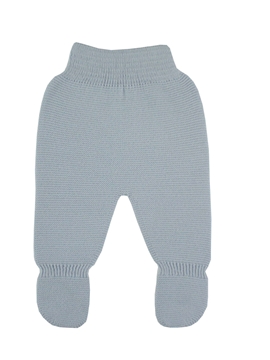 Grey baby knitted leggings m&h
