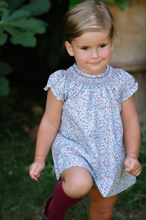 blue salito dress burgundy