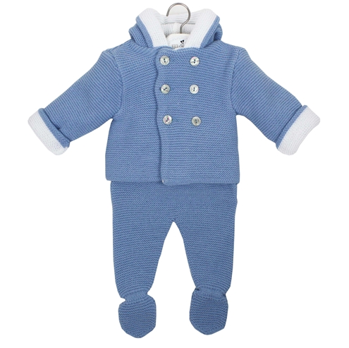 san Francisco knit two pieces medium blue