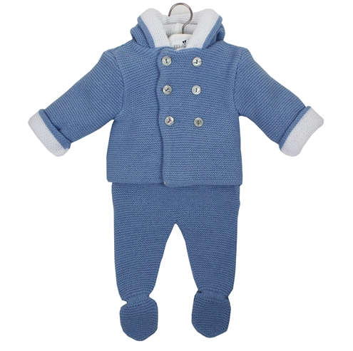 san Francisco knit two pieces medium blue