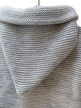 san Francisco knit two pieces for baby in grey