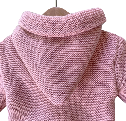 san francisco de punto con ochos en rosa palo