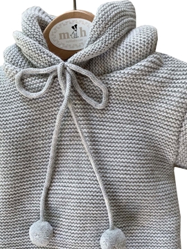 san Francisco grey pompon