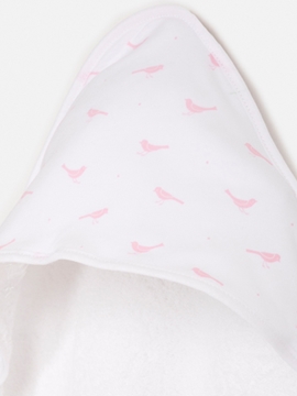 pink birds towel