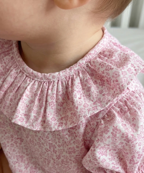 trébol rosa body blusa primavera