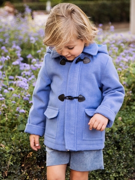 blue coat boy