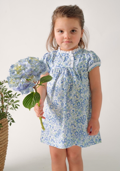 vestido azul balmoral