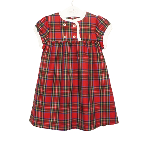 Tatiana dress red and green