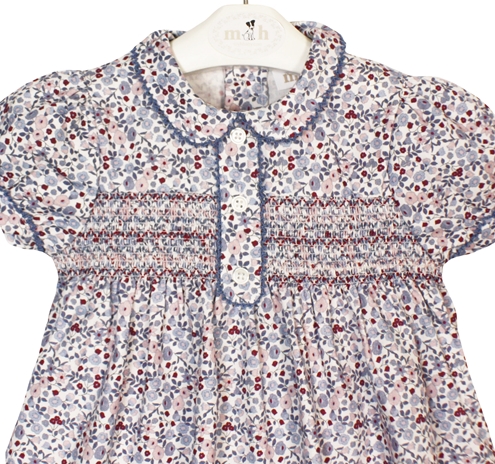 vestido elisa otoño azul