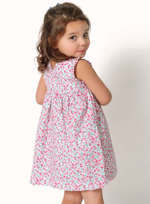 vestido flores coral verano 