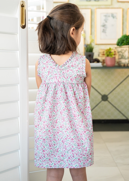vestido flores coral verano 