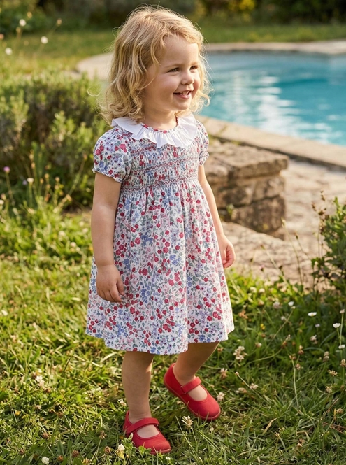 vestido margi flores