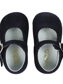 Zapato ante mercedita marino