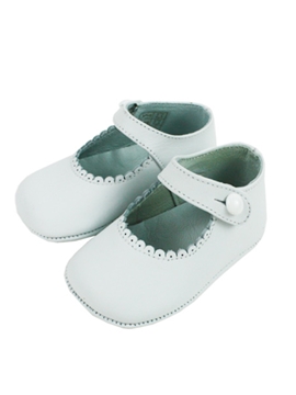 Zapatos bebe merceditas blanco